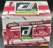 Hobby Box 2021 Panini Donruss Road to Qatar card