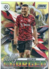 Casemiro 2023 Topps Stadium Club Chrome UEFA Fully Charged card