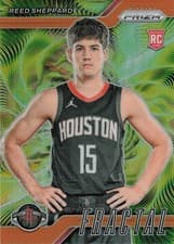 2024-25 Panini Prizm Fractal Reed Sheppard #2 card