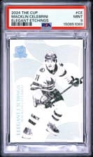 2025 2024 Upper Deck The Cup Elegant Etchings Macklin Celebrini #EL-CE