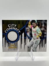 Luis Arraez 2026 Topps City Connect Swatch Collection card