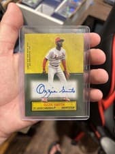 2025 Topps Archives 1964 Topps Stand-Ups Autographs Ozzie Smith #64SUA-OS card
