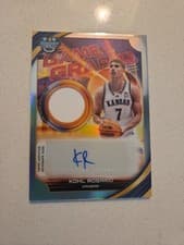 2025-26 Bowman University Best Game Graphs Kohl Rosario #GG-KR card