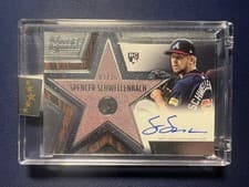 2025 Topps Five Star Stars and Stitches Autographs Spencer Schwellenbach #SS-SS card