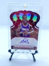 Deandre Ayton 2018 Panini Crown Royale Crown Autographs Rookies card