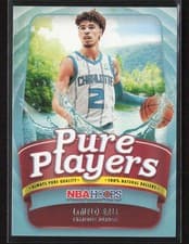 2022 Panini Hoops Pure Players LaMelo Ball Holo #4 card