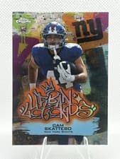 2025 Topps Chrome Urban Legends Cam Skattebo #UL-25 card