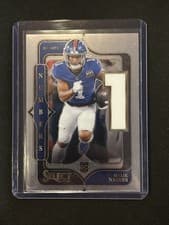 Malik Nabers 2024 Panini Select Numbers card