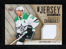 2024-25 Tim Hortons Collectors Series NHL Jersey Relics Joe Pavelski #J-JP card
