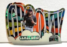 2024 Leaf Metal Groovy James Wood #G-5 card