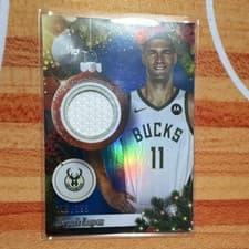 2025-26 Topps Holiday Player Relics Brook Lopez #PR-BL card