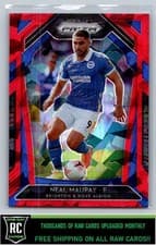 Neal Maupay 2020 Panini Prizm Premier League card