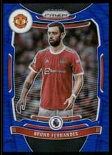 Bruno Fernandes 2021 Panini Prizm Premier League card