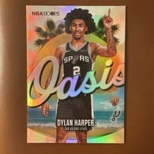 2025-26 NBA Hoops Oasis Dylan Harper #O-22 card