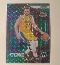 Luka Doncic 2024 Panini Mosaic Epic Performers card