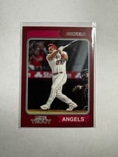 Mike Trout 2023 Topps Heritage card
