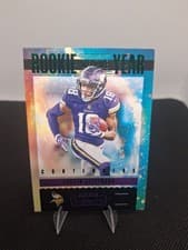 Justin Jefferson 2020 Panini Contenders Rookie of the Year card