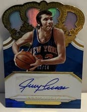 Jerry Lucas 2018 Panini Crown Royale Crown Autographs card