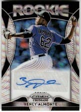 Yency Almonte 2019 Panini Prizm Rookie Autographs card