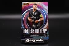 Thiago Silva 2024 Topps Merlin UEFA Ageless Alchemy card
