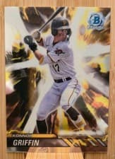 Konnor Griffin 2024 Bowman Draft Plasma Power card