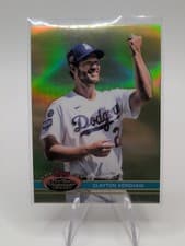 Clayton Kershaw 2021 Stadium Club Chrome card