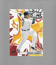 2026 Donruss Bomb Squad Miguel Cabrera #5 card