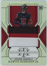 Marvin Harrison Jr. 2024 Panini National Treasures card