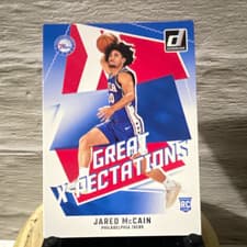 2024-25 Donruss Great X-Pectations Jared McCain #5 card