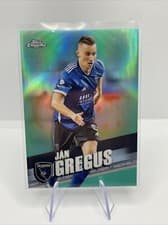 Jan Gregus 2022 Topps Chrome MLS card