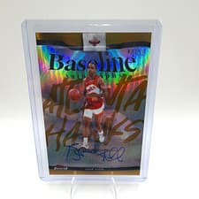 2025-26 Finest Baseline Autographs Spud Webb #BA-SW card