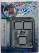 2025 Topps Sterling Swings Autographed Relics Mike Piazza #SWA-MP card