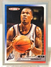 Antoine Wright 2005-06 Topps Total Base Set card