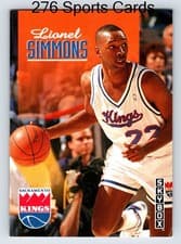 Lionel Simmons 1992-93 SkyBox Base Set card