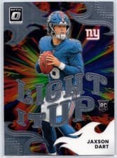 2025 Donruss Optic Light it Up Jaxson Dart #3 card