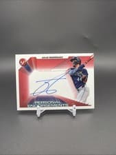2025 Topps Pristine Personal Endorsements Autographs Julio Rodríguez #PPEA-JR card