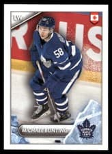 Michael Bunting 2021 Topps NHL Sticker card