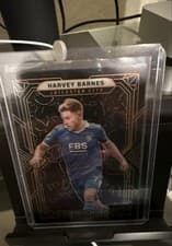 Harvey Barnes 2022 Panini Obsidian card