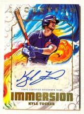 2025 Topps Inception Inception Immersion Autographs Kyle Tucker #IIA-KT card