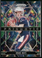 Drake Maye 2024 Panini Prizm Prizmatic card