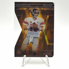2025 Panini Silhouette Super Bowl Eli Manning #12 card