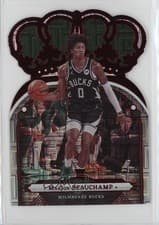 MarJon Beauchamp 2022 Panini Crown Royale card