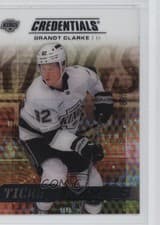 2025-26 Upper Deck Credentials Acetate Ticket Access Brandt Clarke #TA-BC card