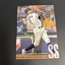 Carlos Correa 2018 Stadium Club Chrome card