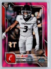 2025 Bowman University Chrome Base Set Cyrus Allen #7 card