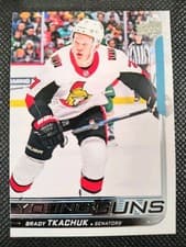Brady Tkachuk 2018 Upper Deck card