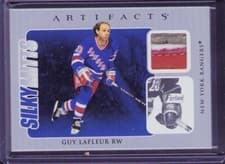 2024-25 Upper Deck Artifacts Silky Mitts Guy Lafleur #SM-GL card
