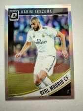 Karim Benzema 2018 Panini Donruss card