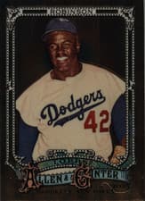 2025 Topps Allen & Ginter Chrome Jackie Robinson #31 card
