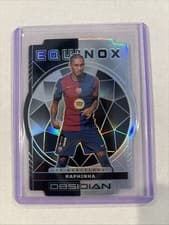 Raphinha 2024 Panini Obsidian Equinox card
